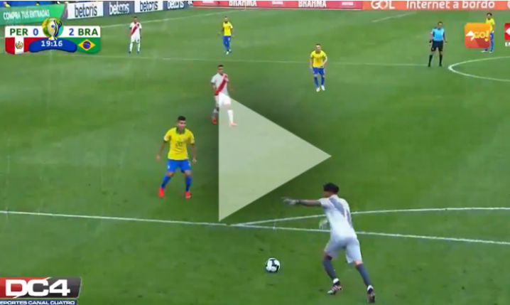 Takiego gola strzelił Firmino z Peru! :D [VIDEO]